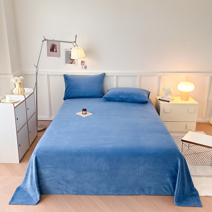 91家纺网 家纺一手货源 找家纺 （总）简宜家居（朝初家纺） 2025新款200克牛奶绒A版床单