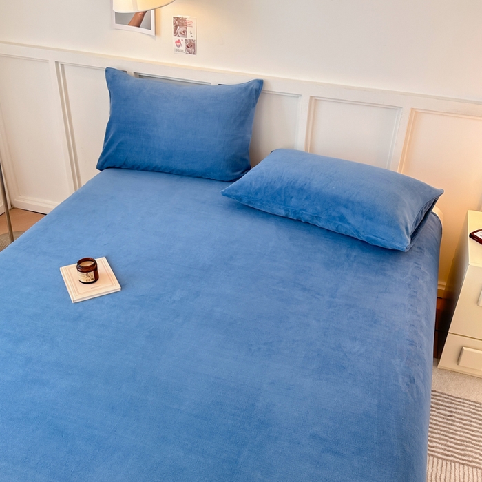 91家纺网 家纺一手货源 找家纺 （总）简宜家居（朝初家纺） 2025新款200克牛奶绒A版床单