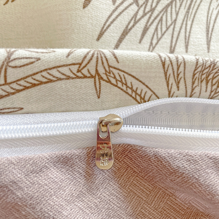 91家纺网 家纺一手货源 找家纺 暖芯优选 2025新款直播爆款加厚全棉磨毛四件套喷气印花纯棉（一字绣工艺款）学生三件套10月上新 若影