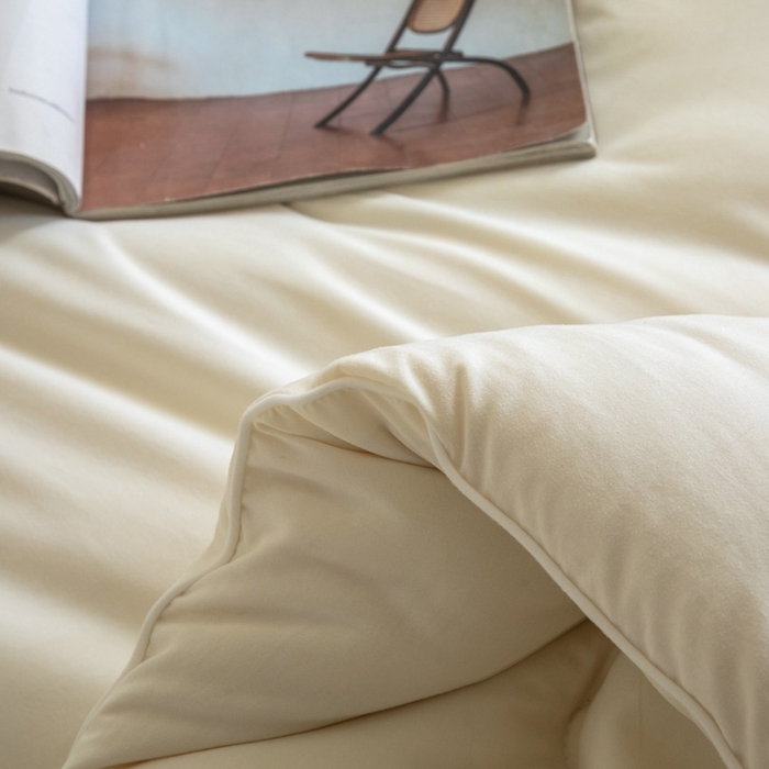 91家纺网 家纺一手货源 找家纺 慕尚家纺 2025新款大豆纤维被被子被芯 大豆纤维被白