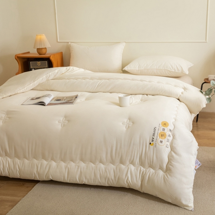 91家纺网 家纺一手货源 找家纺 （总）慕尚家纺 2025新款大豆纤维被被子被芯