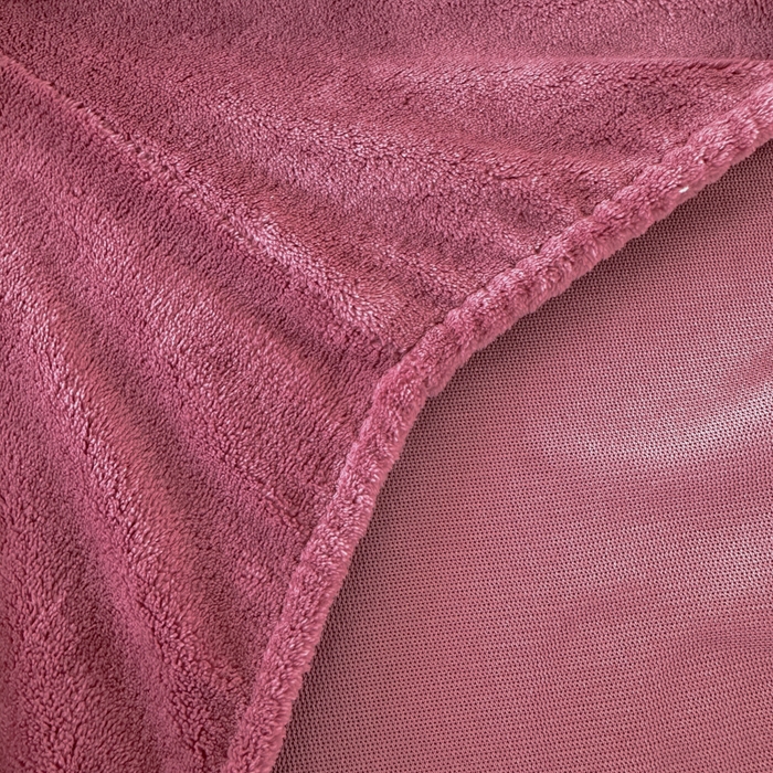 91家纺网 家纺一手货源 找家纺 简宜家居（朝初家纺） 2025新款200克牛奶绒A版床笠 酒红