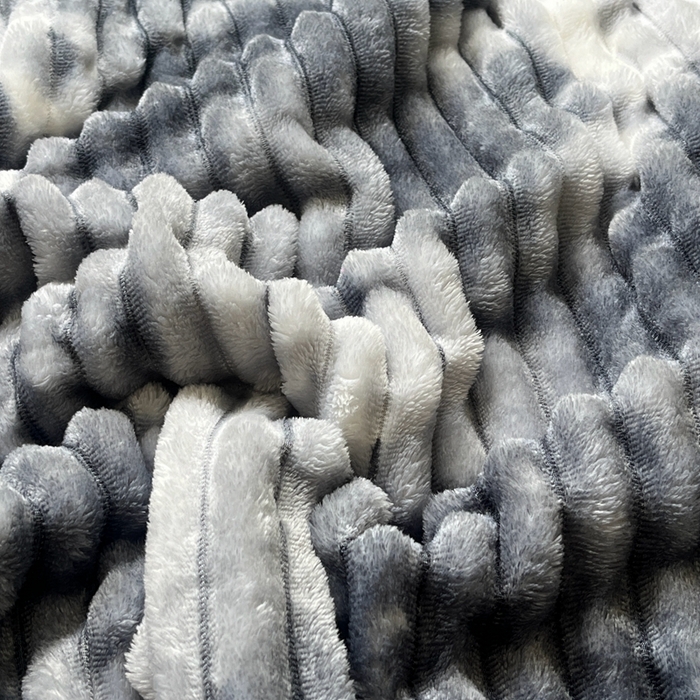91家纺网 家纺一手货源 找家纺 璐维斯家纺 2025款双层加厚毛毯羊羔绒牛奶绒保暖毯子盖毯午睡法莱绒多功能毯子跨境外贸直播电商专供礼品绒毯 绅士灰