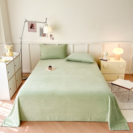 91家纺网 家纺一手货源 找家纺 （总）简宜家居（朝初家纺） 2025新款200克牛奶绒A版床单