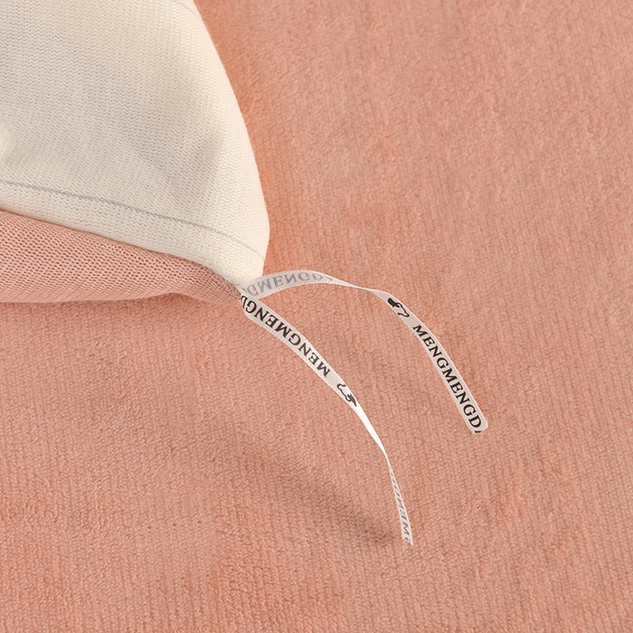 91家纺网 家纺一手货源 找家纺 菡宝 2024新款贝壳边无印风230g雕花绒单被套 华威-米白玉