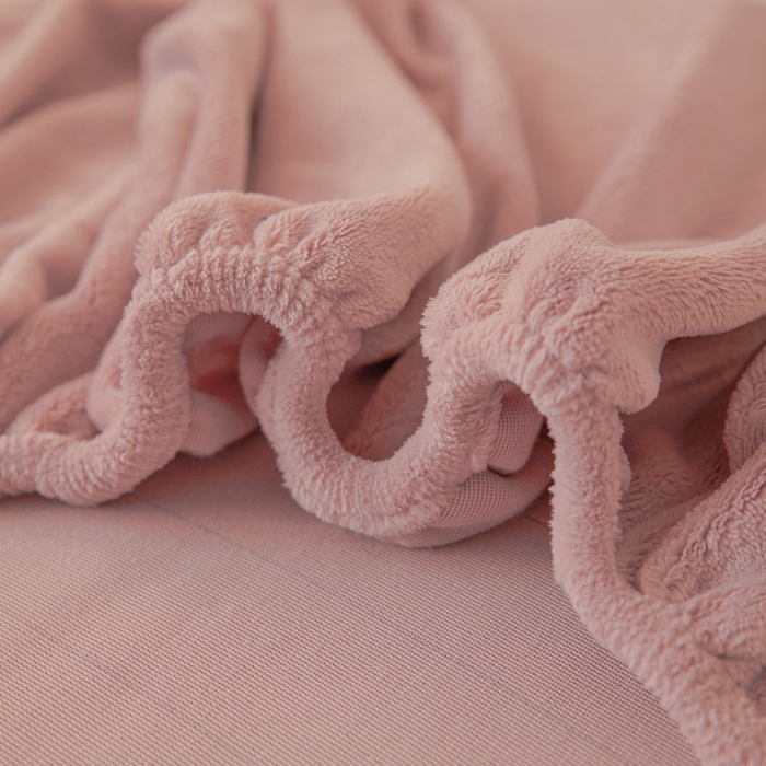 91家纺网 家纺一手货源 找家纺 （总）鑫钰 2024秋冬新款加厚牛奶绒简约纯色床笠