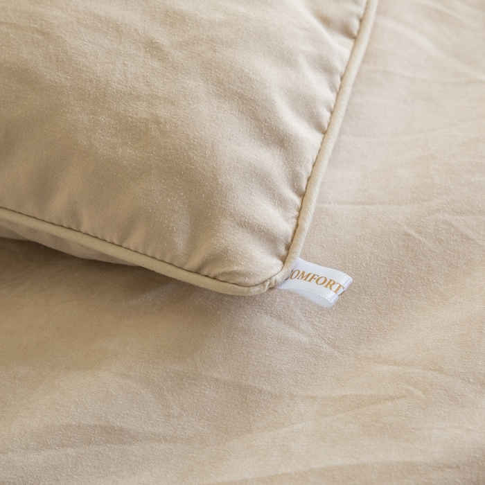 91家纺网 家纺一手货源 找家纺 慕尚家纺 2025新款大豆纤维被被子被芯 大豆纤维被卡其