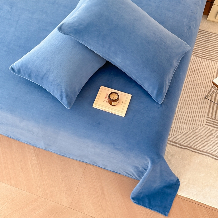 91家纺网 家纺一手货源 找家纺 （总）简宜家居（朝初家纺） 2025新款200克牛奶绒A版床单