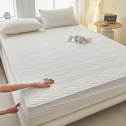 91家纺网 家纺一手货源 找家纺 （总）盛眠 2025新款水洗棉夹棉床笠