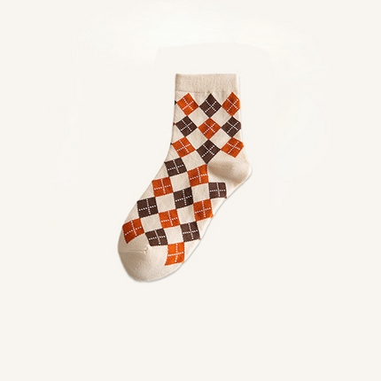 91家纺网 家纺一手货源 找家纺 （总）良品汇馆 2024【碎花复古四季袜】日式无印袜子女秋冬中筒袜春秋棉袜良品吸汗袜棉袜复古四季女生袜