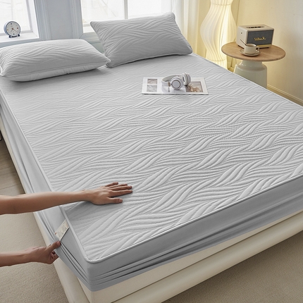 91家纺网 家纺一手货源 找家纺 （总）盛眠 2025新款水洗棉夹棉床笠