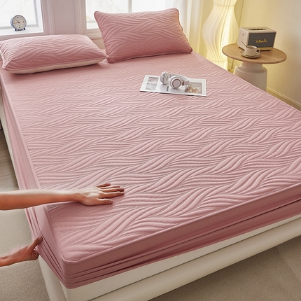 91家纺网 家纺一手货源 找家纺 （总）盛眠 2025新款水洗棉夹棉床笠