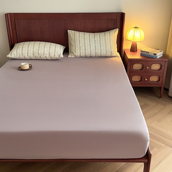 91家纺网 家纺一手货源 找家纺 一比一家纺 2025新款全棉母婴级抗菌有氧全棉双层纱亲肤全棉小清新印花三件套四件套 再见六丁目