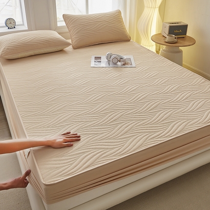 91家纺网 家纺一手货源 找家纺 （总）盛眠 2025新款水洗棉夹棉床笠