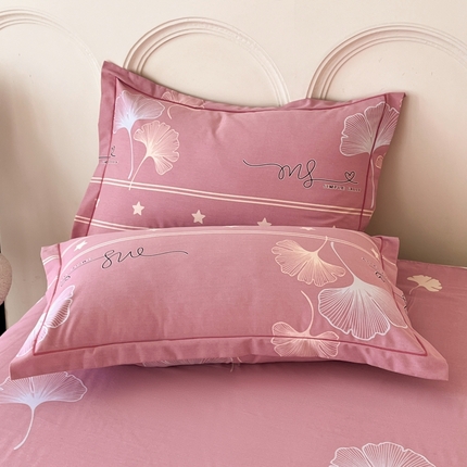 91家纺网 家纺一手货源 找家纺 （总）铭成 2024新款全棉生态喷气加厚磨毛单品枕套