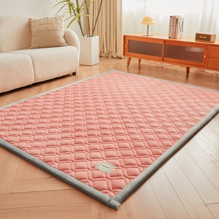 91家纺网 家纺一手货源 找家纺 （总）爱思凯家纺 2025新款【爬爬垫-地垫-脚垫-床边地毯-防滑垫-床褥-床垫保护垫】-宝宝绒-法芙地垫