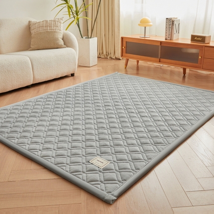 91家纺网 家纺一手货源 找家纺 （总）爱思凯家纺 2025新款【爬爬垫-地垫-脚垫-床边地毯-防滑垫-床褥-床垫保护垫】-宝宝绒-法芙地垫