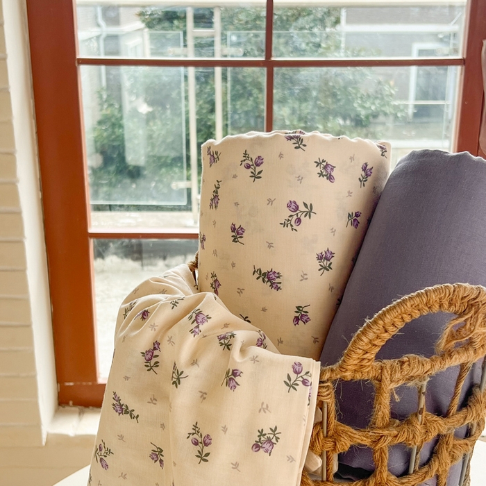 91家纺网 家纺一手货源 找家纺 一比一家纺 2026新款全棉母婴级抗菌有氧全棉双层纱亲肤全棉小清新印花三件套四件套 不止玫瑰