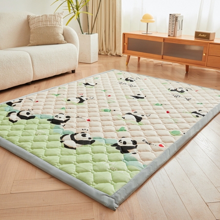 91家纺网 家纺一手货源 找家纺 （总）爱思凯家纺 2025新款【爬爬垫-地垫-脚垫-床边地毯-防滑垫-床褥-床垫保护垫】-宝宝绒-法芙地垫