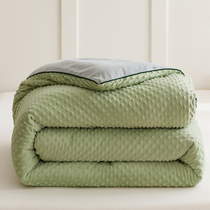 91家纺网 家纺一手货源 找家纺 （总）凉百百 2024新款豆豆绒被芯系列