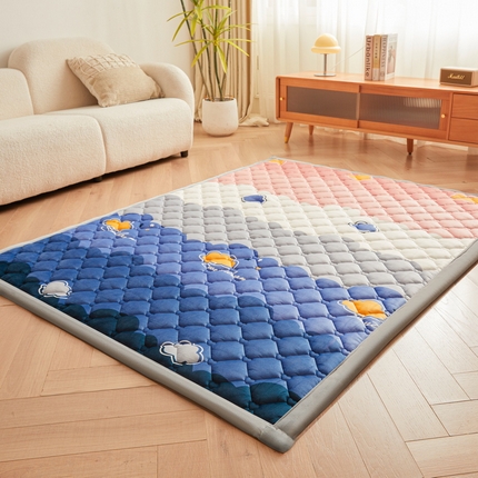 91家纺网 家纺一手货源 找家纺 （总）爱思凯家纺 2025新款【爬爬垫-地垫-脚垫-床边地毯-防滑垫-床褥-床垫保护垫】-宝宝绒-法芙地垫