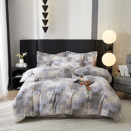 91家纺网 家纺一手货源 找家纺 （总）金纱玉纺 2023新款加厚磨毛四件套