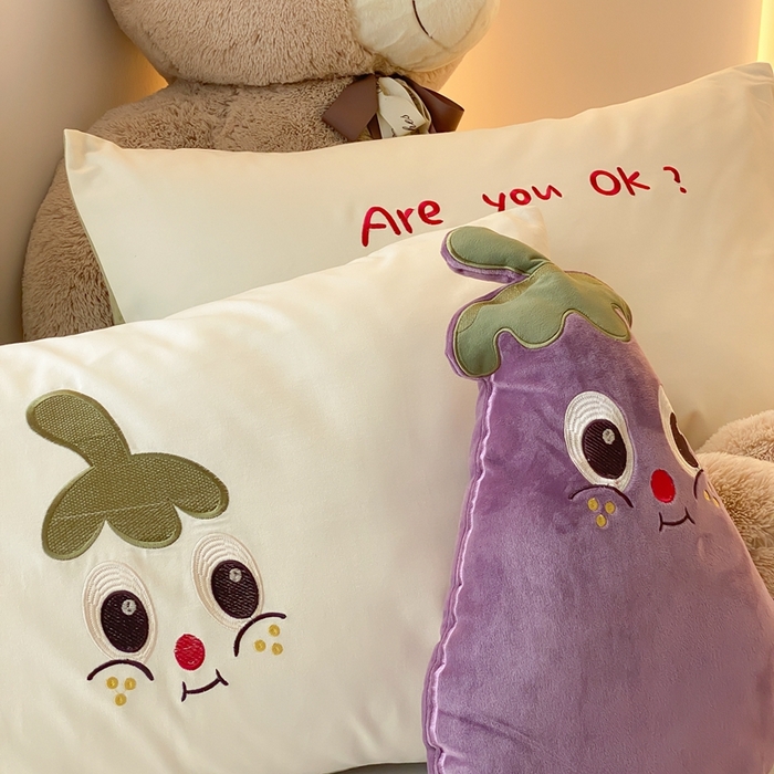 91家纺网 家纺一手货源 找家纺 朗莎家纺 2024新款卡通系列磨毛五件套 茄程似锦