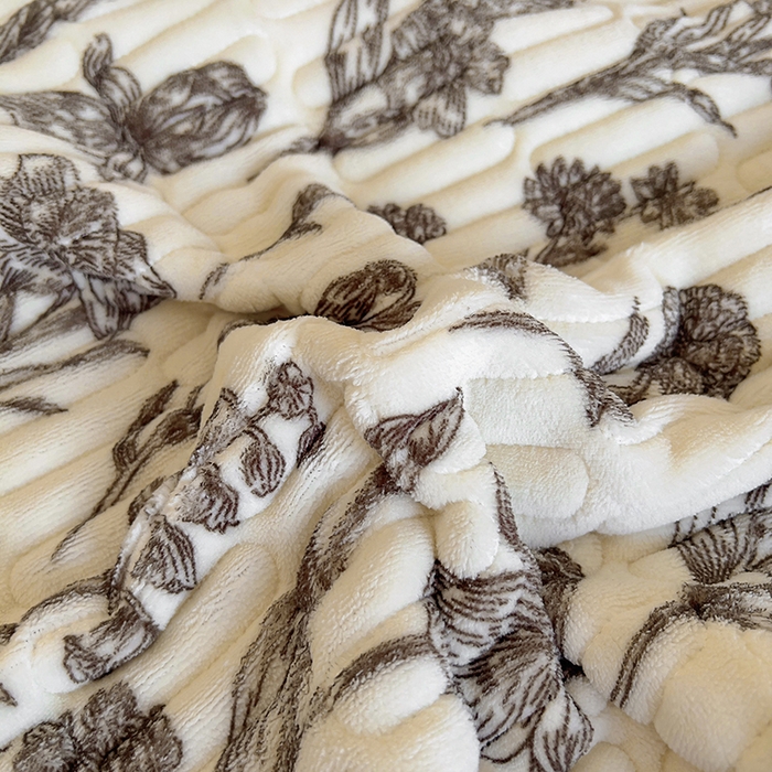 91家纺网 家纺一手货源 找家纺 美梦家纺 2024新款牛奶绒简单款夹棉床盖四件套 艾瑞灰