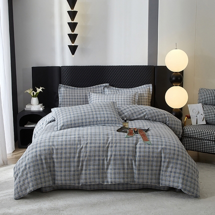 91家纺网 家纺一手货源 找家纺 （总）金纱玉纺 2023新款加厚磨毛四件套