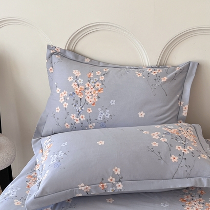 91家纺网 家纺一手货源 找家纺 （总）铭成 2024新款全棉生态喷气加厚磨毛单品枕套