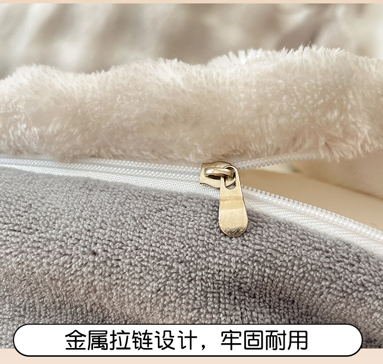 91家纺网 家纺一手货源 找家纺 玉海棠家纺 2024直播热款牛奶绒泡泡绒印花四件套 泡泡绒印花-幻影灰调