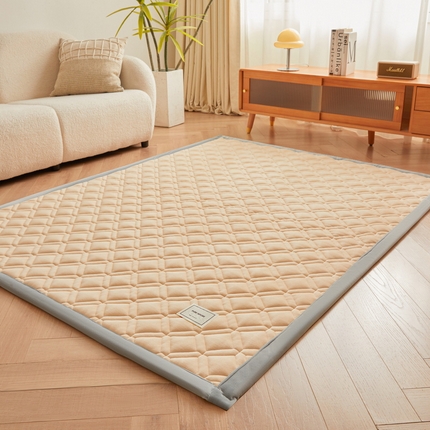 91家纺网 家纺一手货源 找家纺 （总）爱思凯家纺 2025新款【爬爬垫-地垫-脚垫-床边地毯-防滑垫-床褥-床垫保护垫】-宝宝绒-法芙地垫