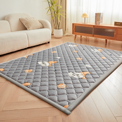 91家纺网 家纺一手货源 找家纺 （总）爱思凯家纺 2025新款【爬爬垫-地垫-脚垫-床边地毯-防滑垫-床褥-床垫保护垫】-宝宝绒-法芙地垫