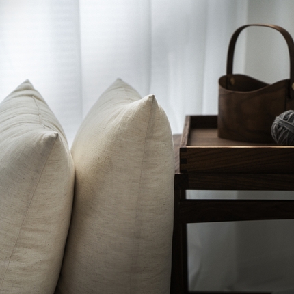 91家纺网 家纺一手货源 找家纺 （总）她喜爱枕芯枕头  2024新款棉麻枕枕头枕芯日本小松精炼亚麻枕棉麻枕芯