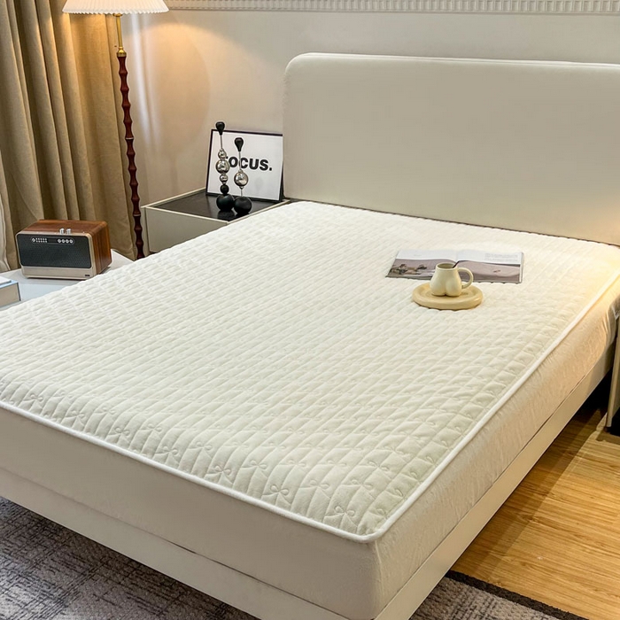 91家纺网 家纺一手货源 找家纺 （总）LADYCOCO可可家居 2024新款超柔牛奶绒夹棉保暖床笠