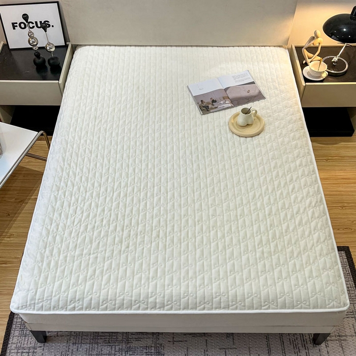 91家纺网 家纺一手货源 找家纺 （总）LADYCOCO可可家居 2024新款超柔牛奶绒夹棉保暖床笠