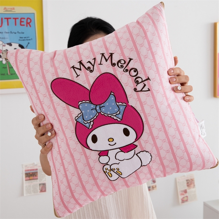 91家纺网 家纺一手货源 找家纺 照世家纺 2024新款三丽鸥抱枕被（优惠卷后价格不能低于56/75/88） 美乐蒂