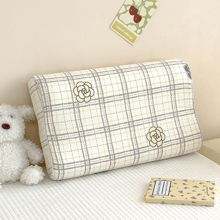 91家纺网 家纺一手货源 找家纺 良佐生活 2024新款A类铂金棉乳胶枕枕套 香奈儿