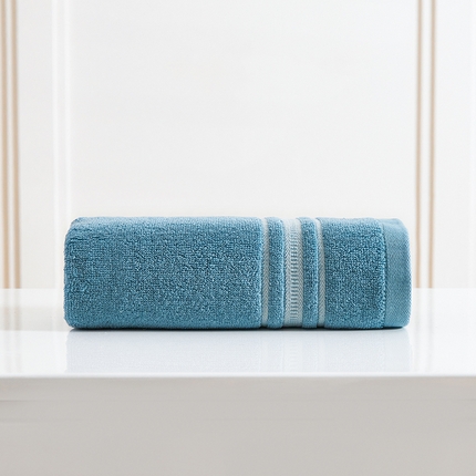 91家纺网 家纺一手货源 找家纺 （总）悦然毛巾被 2024新款40支全棉毛巾5A抗菌--条纹