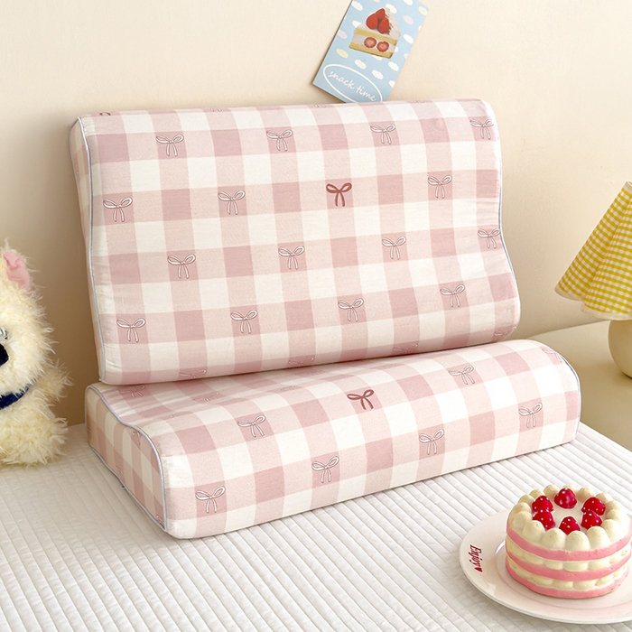 91家纺网 家纺一手货源 找家纺 良佐生活 2024新款A类铂金棉乳胶枕枕套 致青春