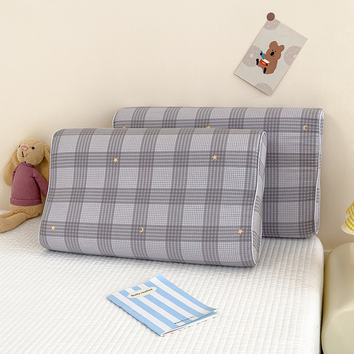 91家纺网 家纺一手货源 找家纺 良佐生活 2024新款A类铂金棉乳胶枕枕套 兰诺