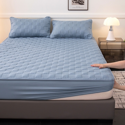 91家纺网 家纺一手货源 找家纺 （总）暖季家纺 2025新款夹棉防水床笠成人款