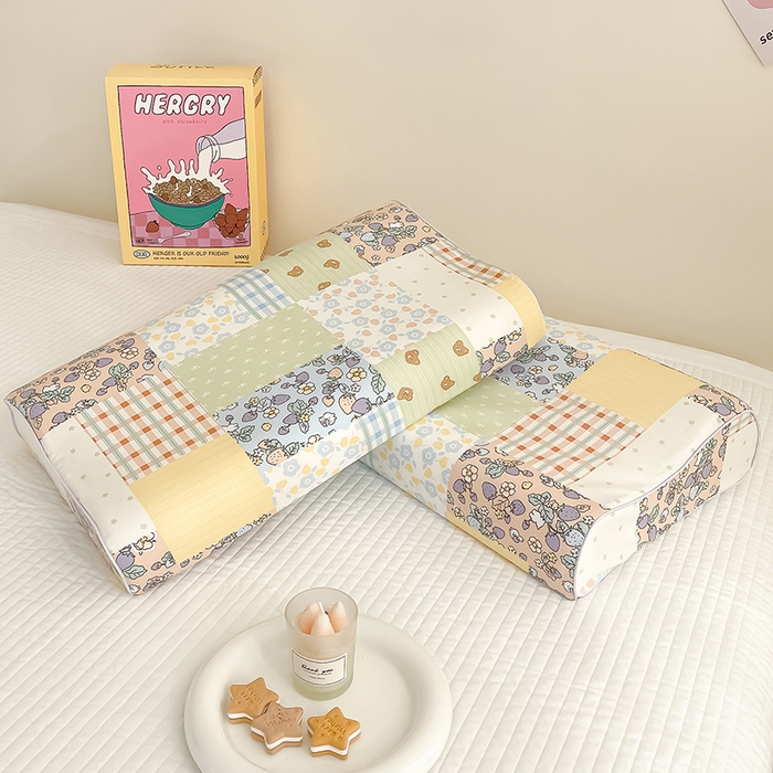 91家纺网 家纺一手货源 找家纺 良佐生活 2024新款A类铂金棉乳胶枕枕套 温暖