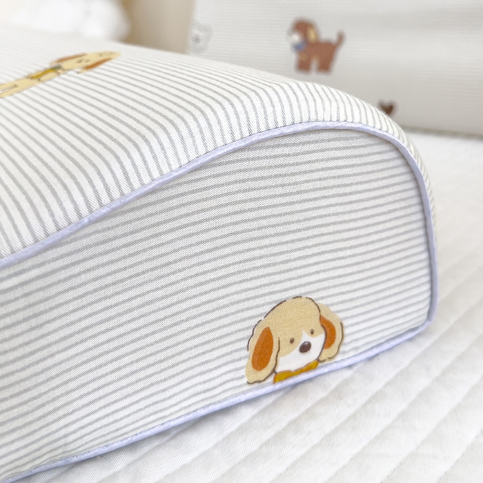 91家纺网 家纺一手货源 找家纺 良佐生活 2024新款A类铂金棉乳胶枕枕套 小精灵