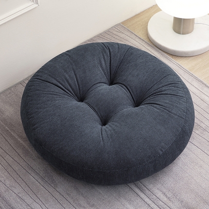 美达人 2024新款灯芯绒-圆坐垫 蒲团-深灰