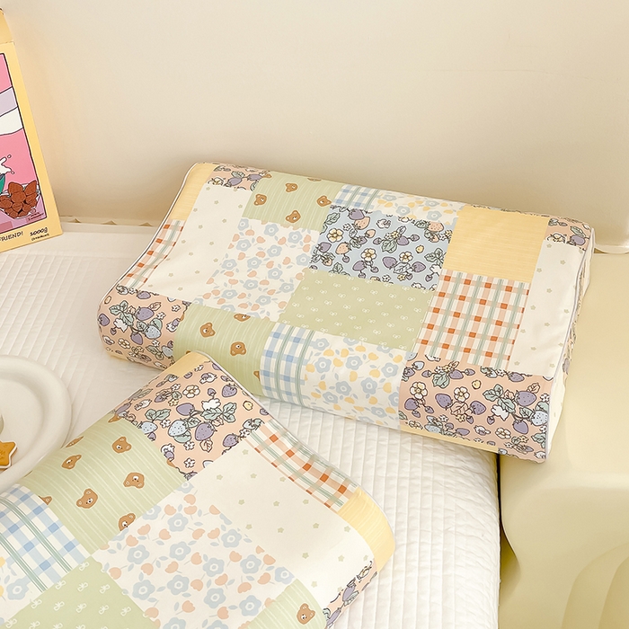 91家纺网 家纺一手货源 找家纺 良佐生活 2024新款A类铂金棉乳胶枕枕套 温暖