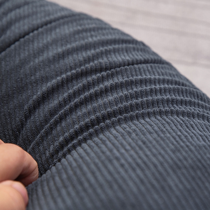 91家纺网 家纺一手货源 找家纺 美达人 2024新款灯芯绒-圆坐垫 蒲团-深灰