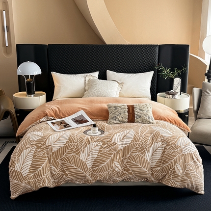 91家纺网 家纺一手货源 找家纺 （总）金盛纺 2024新款高克重雕花绒单被套