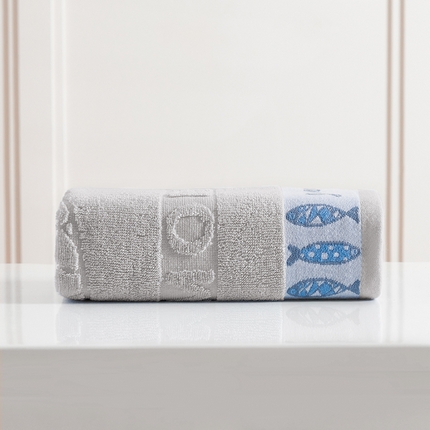 91家纺网 家纺一手货源 找家纺 （总）悦然毛巾被 2024新款32支全棉毛巾5A抗菌--小鱼