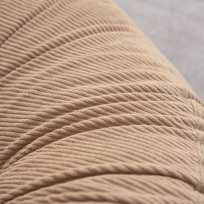 91家纺网 家纺一手货源 找家纺 美达人 2024新款灯芯绒-圆坐垫 蒲团-咖